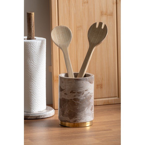 Drevený držiak na kuchynské utierky v prírodnej farbe ø 15 cm – PT LIVING-image-1