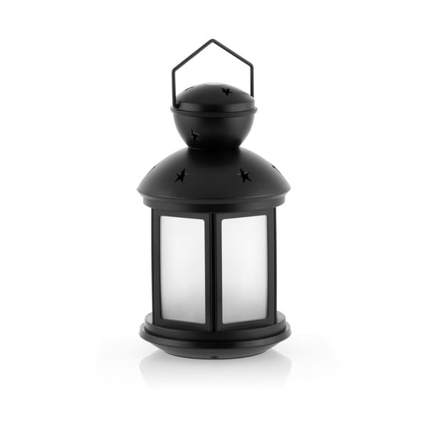 Čierny lampáš s LED osvetlením InnovaGoods