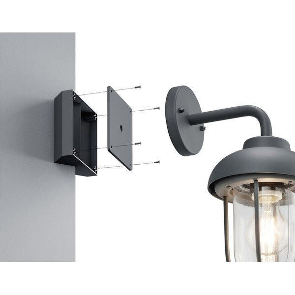 Vonkajšie svietidlo (výška  1 cm) Eckbefestigung – Trio