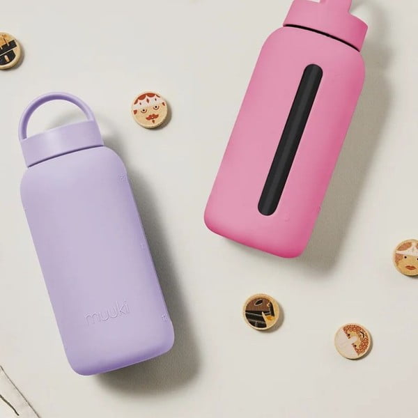 Cestovná fľaša v levanduľovej farbe 720 ml Pastel Lilac – Muuki-image-1