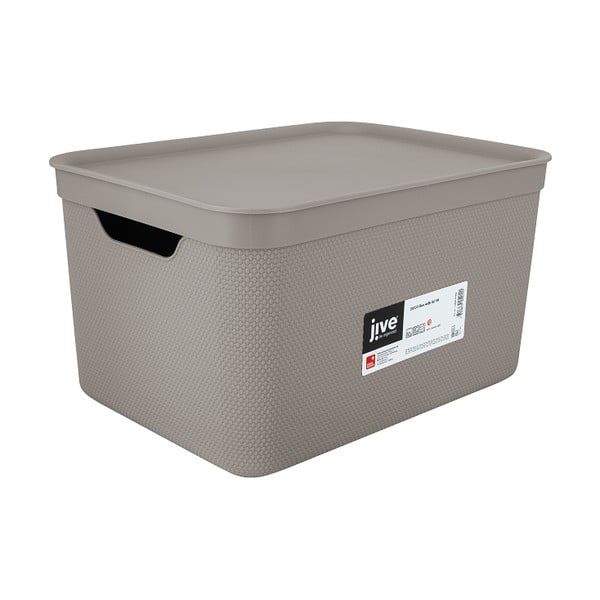 Plastový úložný box s vekom Deco - Rotho-image-2