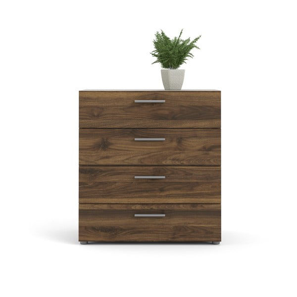 Komoda v dekore orechového dreva Tvilum Pepe, 80 x 68 cm-image-4