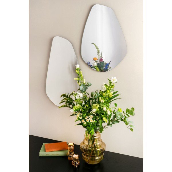 Nástenné zrkadlo PT Living Organic Oval, výška 55 cm-image-1