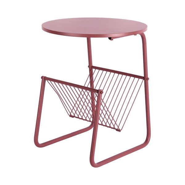 Kovový okrúhly odkladací stolík ø 40 cm Riqueza Revista – Leitmotiv