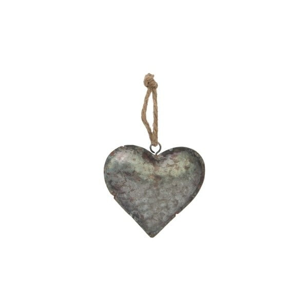 Závesná dekorácia Antic Line Zinc Heart