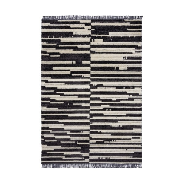 Čiernobiely koberec 120x170 cm Lina - Flair Rugs