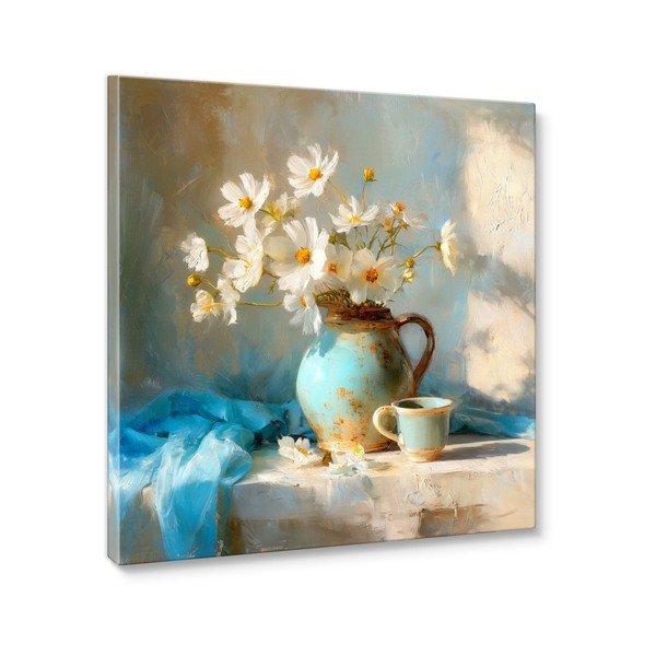Tlačený obraz s rámom 70x70 cm Anemone – Styler-image-3