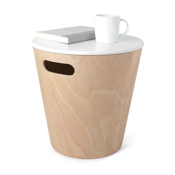 Okrúhly odkladací stolík ø 40 cm Woodrow - Umbra-image-3