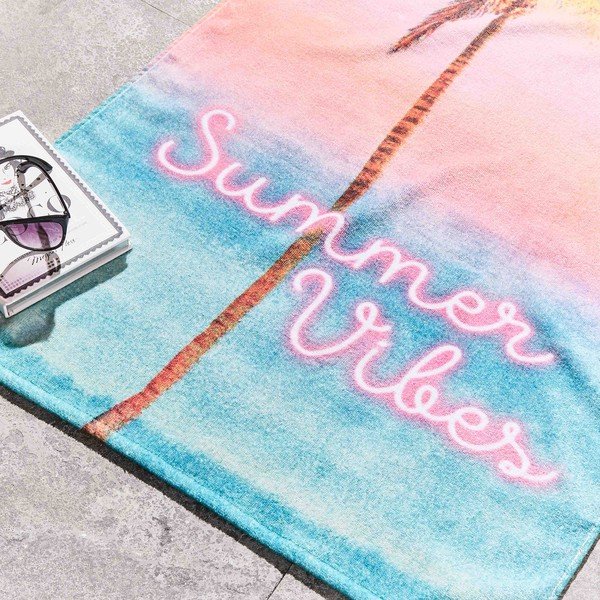 Froté bavlnená plážová osuška 76x160 cm Summer Vibes – Sassy B-image-2