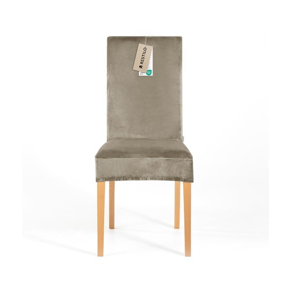 Sivobéžový napínací poťah na stoličku 48 cm Sento – Restilo