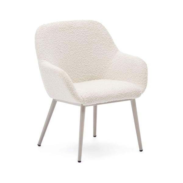 Biela detská stolička Konna – Kave Home