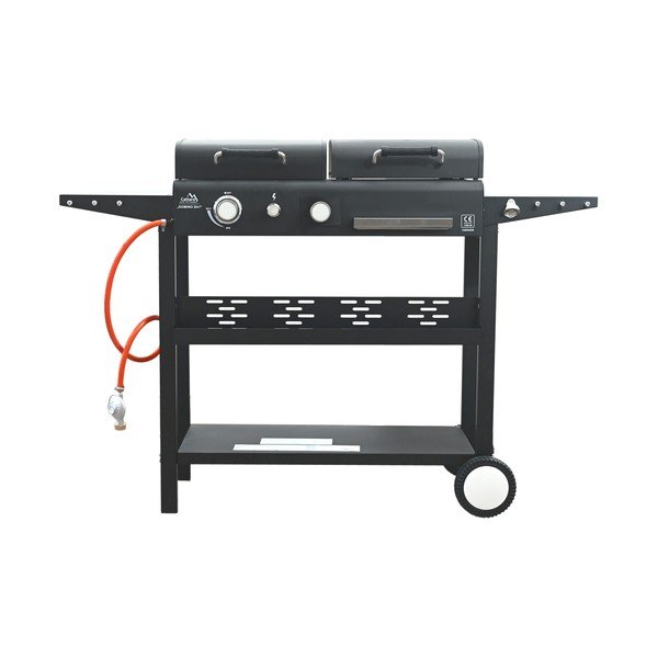 Plynový/na drevené uhlie gril Domino 2in1 – Cattara-image-2