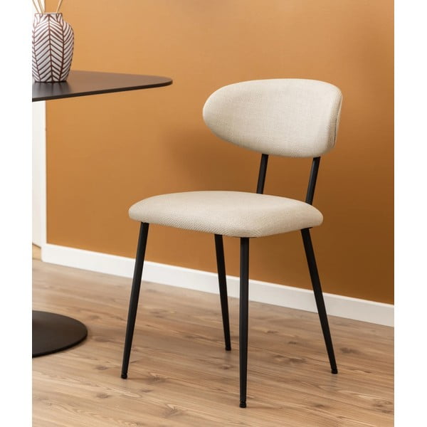 Krémové jedálenské stoličky v súprave 2 ks Denise – Actona-image-1