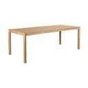 Jedálenský stôl z masívneho dreva 92,5x182 cm Sticks – Zuiver