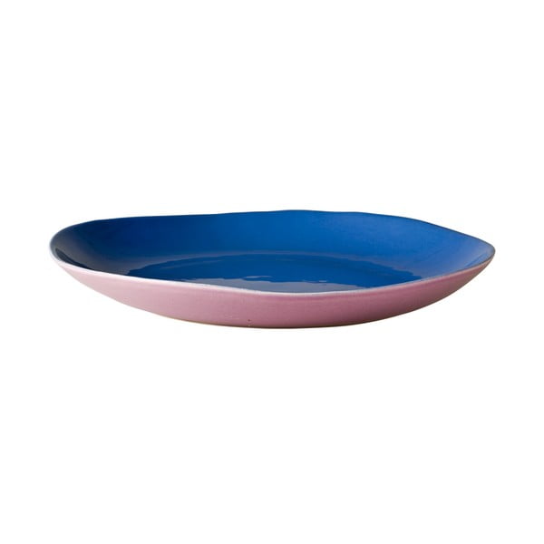 Keramický tanier Blue Pink