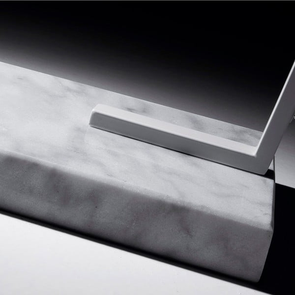 Biela stojacia lampa s textilným tienidlom (výška  210 cm) Juhe – Kave Home-image-2