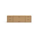 TV stolík v prírodnej farbe 157x42x40 cm Wally – Teulat