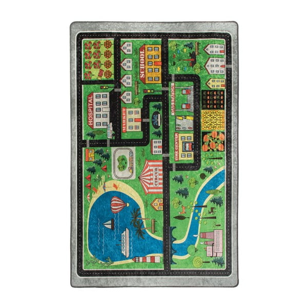 Detský koberec Traffic, 100 × 160 cm