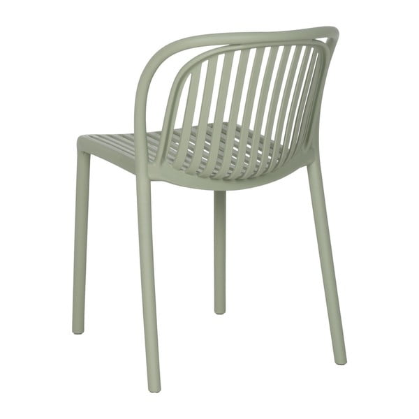 Zelená plastová jedálenská stolička Alia – Ixia-image-4
