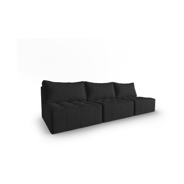 Čierna pohovka 240 cm Mike – Micadoni Home-image-1