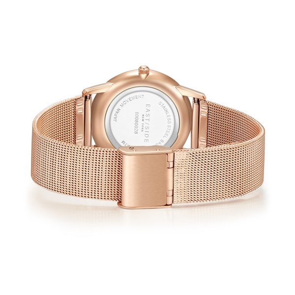 Dámske hodinky v ružovozlatej farbe s čiernym ciferníkom Eastside Upper Union-image-4