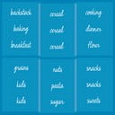 Nálepky na potraviny iDesign The Home Edit