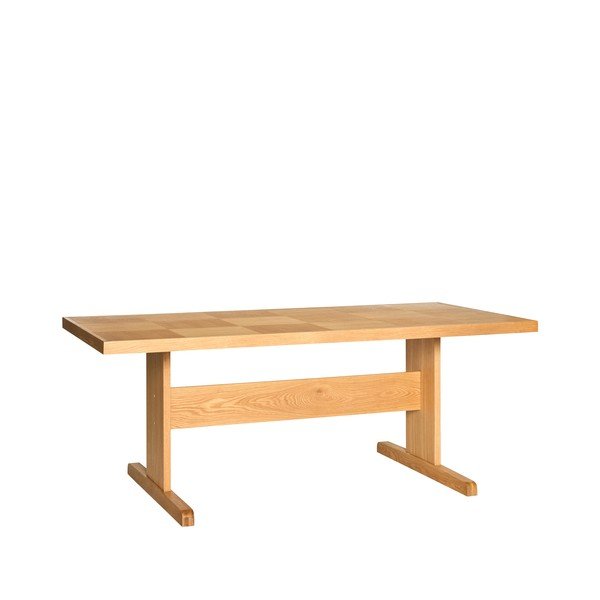 Jedálenský stôl v dekore duba 95x195 cm Skak – Hübsch-image-3