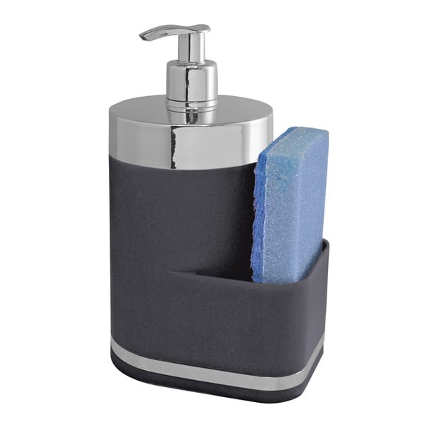 Sivý dávkovač na mýdlo Future Orgnizer, 500ml
