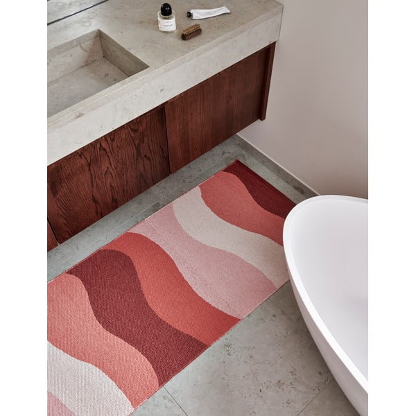 Červený vnútorný a vonkajší koberec 70x100 cm Urvi Fire – Pappelina-image-3