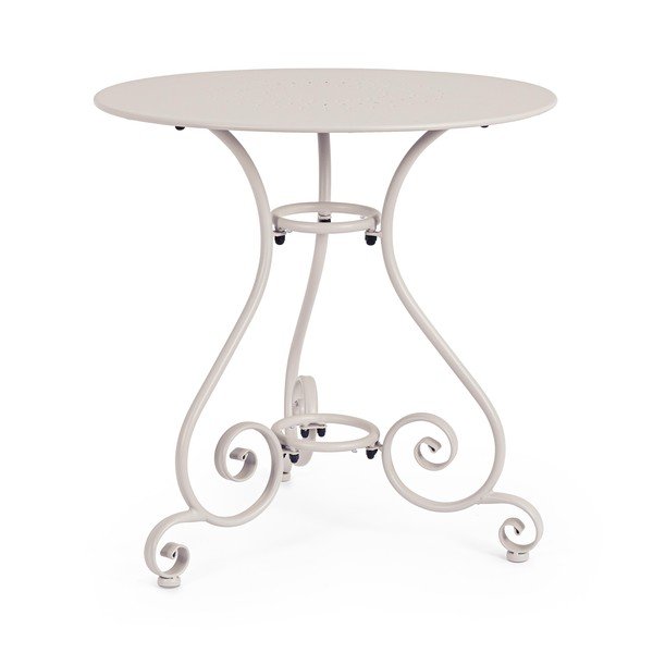 Oceľový okrúhly záhradný stolík ø 70 cm Etienne – Bizzotto