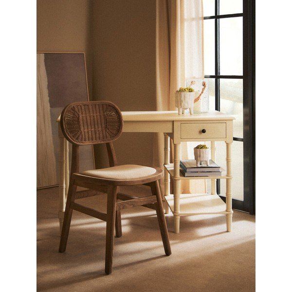 Pracovný stôl z borovicového dreva 55x116 cm Heritage – Premier Housewares-image-4