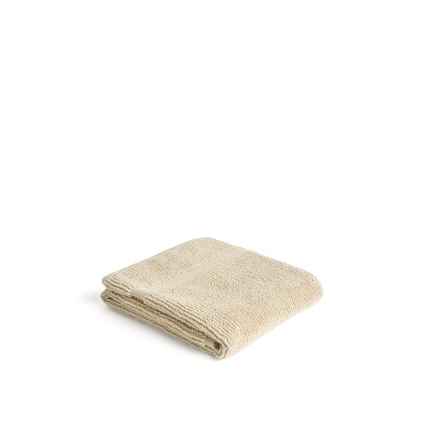 Béžový froté bavlnený uterák 50x90 cm Olvira – Kave Home