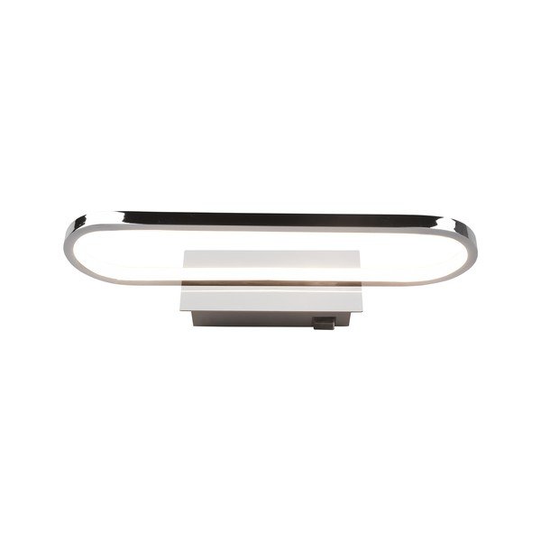 LED nástenné svietidlo v lesklej striebornej farbe (dĺžka 40 cm) Gianni - Trio-image-4