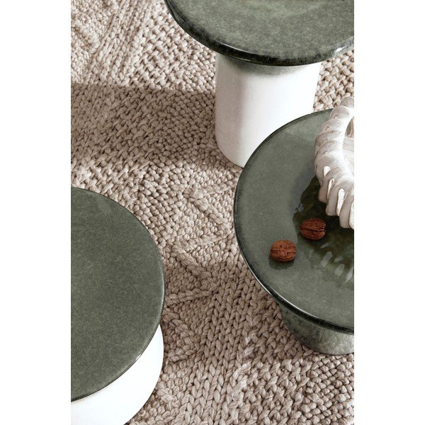 Keramický okrúhly odkladací stolík ø 40,5 cm Baraki – Bizzotto-image-3