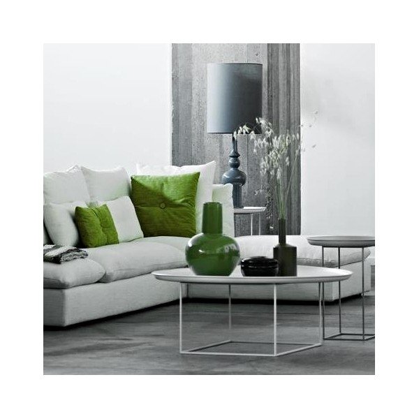 Biely malý odkladací stolík NORR11 Duke -image-1
