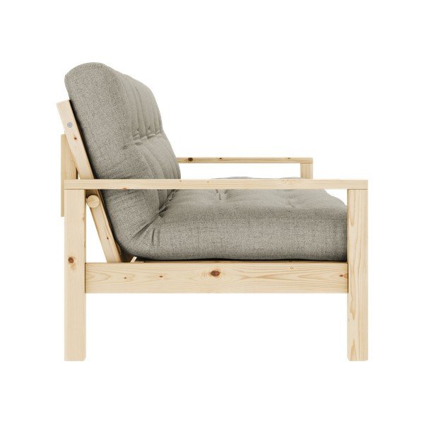 Béžová ľanová rozkladacia pohovka 205 cm Knob – Karup Design-image-4