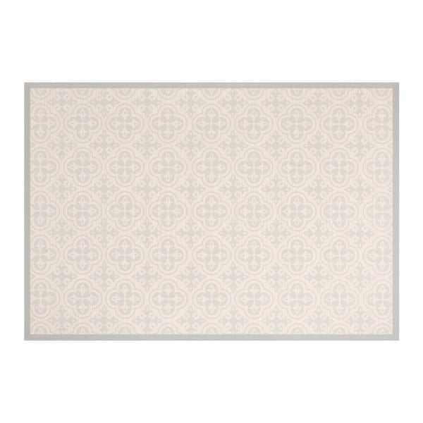 Sivý vinylový koberec Zala Living Sia, 97 × 140 cm