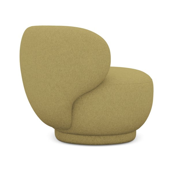 Kreslo v horčicovej farbe Hina – Makamii-image-2