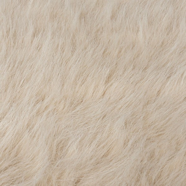 Krémová syntetická kožušina 80x150 cm Waffle Faux Fur – Flair Rugs-image-2