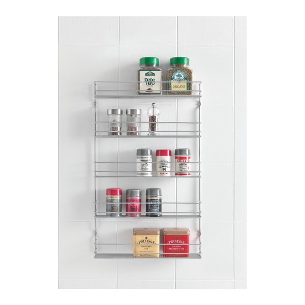 Nástenný oceľový organizér na koreničky Pepito – Metaltex-image-1