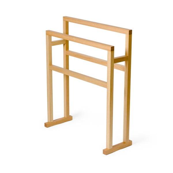 Stojan na osušky z dubového dreva Wireworks Mezza Grande-image-2