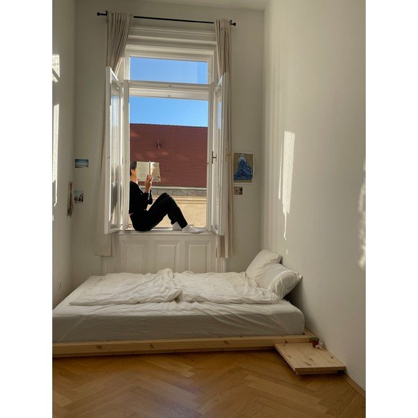 Nočné stolíky v súprave 2 ks v prírodnej farbe Dock – Karup Design-image-4