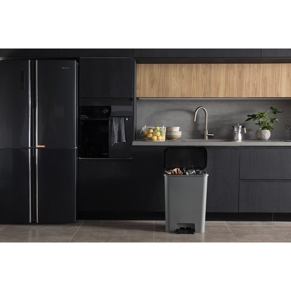 Plastový odpadkový kôš na triedený odpad/pedálový 23+23 l Compatta - Curver-image-1