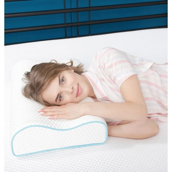 Anatomický vankúš s výplňou z pamäťovej peny 42x61,5 cm – Mila Home-image-4