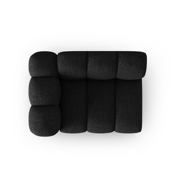 Čiernoantracitový modul pohovky (ľavý roh) Lupine – Micadoni Home-image-2
