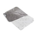 Bielo-sivá bavlnená detská deka 80x80 cm Strenenzauber – Roba