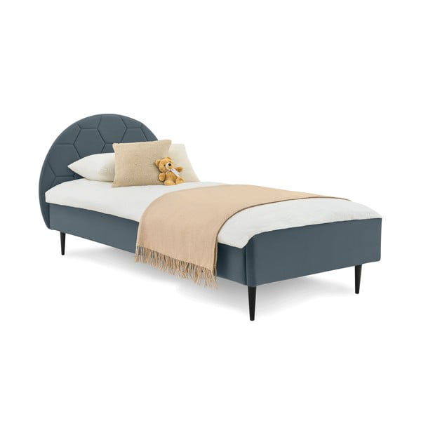 Modrá detská posteľ 120x200 cm Mercury – Scandic-image-2