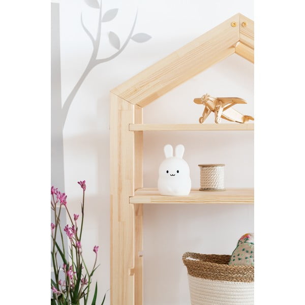 Detská polica z borovicového dreva Adeko Stela, 40 x 60 cm-image-2