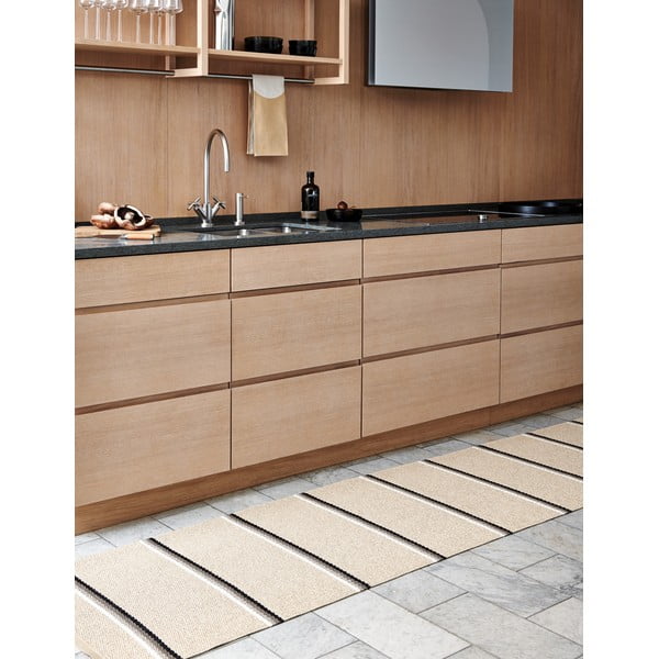 Béžový vnútorný a vonkajší behúň 70x180 cm Olle Mud Beige – Pappelina-image-1