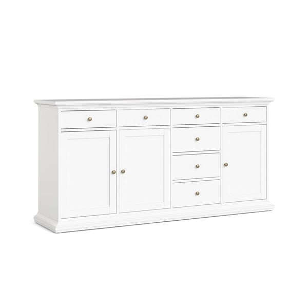 Biela nízka komoda 189x92 cm Paris – Tvilum-image-4